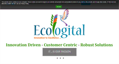 Desktop Screenshot of ecologital.com